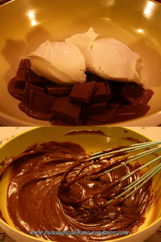 Preparare mousse de ciocolata